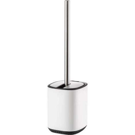 Showerdrape Echo White Steel Toilet Brush & Holder