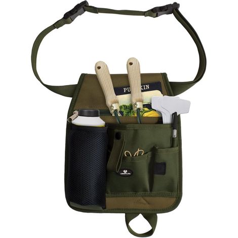 Ceinture porte-outils jardinage avec 7 poches, pour hommes femmes (1/5)