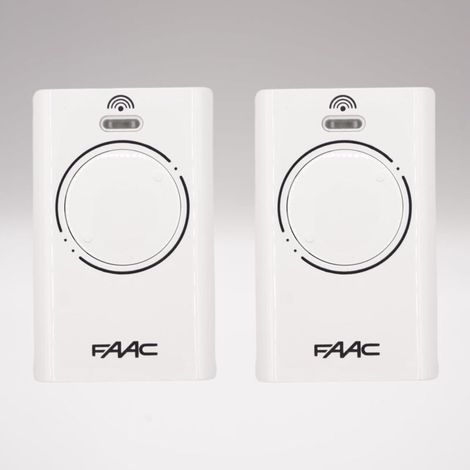 Télécommande FAAC XT4 868 SLH BLANC Pack de 2 (1/4)