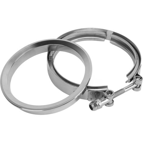Bride de remplacement pour tuyau d'échappement de 5,75 pouces compatible avec les turbocompresseurs Borg Warner S400, S480, S463 et S467 T6. (1/5)