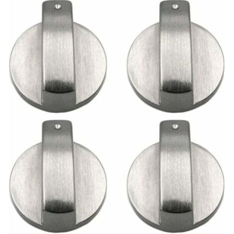 Stück Herdknöpfe, Gasherdknöpfe, Metall-Gasherdknöpfe, Gasherdknopf-Steuerung, Metall-Herdknöpfe für die Küche, 6 mm