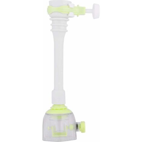 Rallonge de robinet de cuisine pivotante à 360° pour économiser l'eau et ajouter un filtre (18 cm - Vert) (1/5)