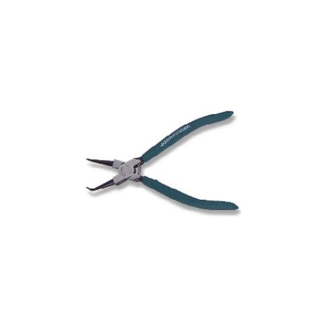 Alicates Jonnesway AG010004 para anillos de retención curvados internamente, 125 mm, acero resistente al desgaste, geometría anti-torsión, mango recubierto de plástico para agarre cómodo