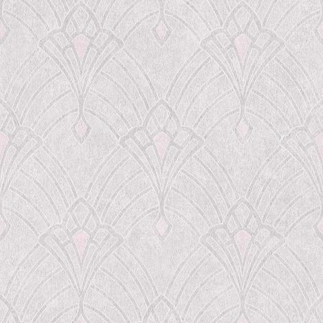 BRICOFLOR Papier peint Beige / Crème|Rose Couloir Chambre (à coucher) Salon - 10,05 x 0,53 m (1/5)