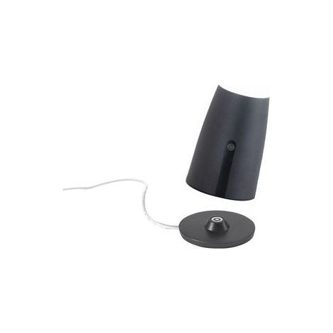 Lampada da tavolo Olimpia Pro Grigio scuro ricaricabile e dimmerabile