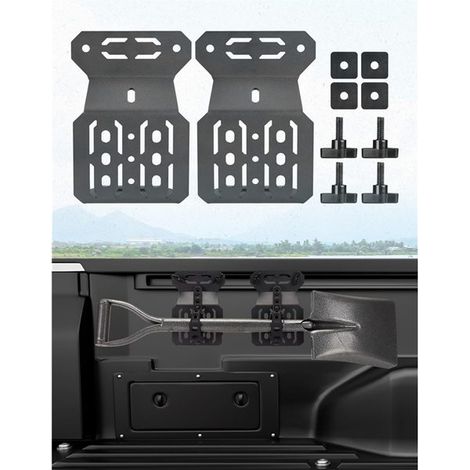 Suitable for Toyota Tacoma modification parts: alloy steel bed rail mounting bracket (1/5)