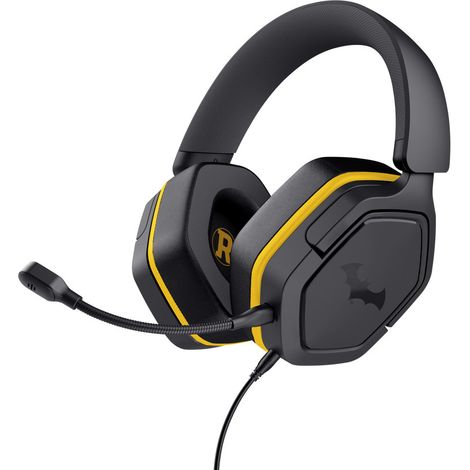 Trust 25784 cuffia e auricolare Cablato A Padiglione Gaming Nero, Giallo (1/4)