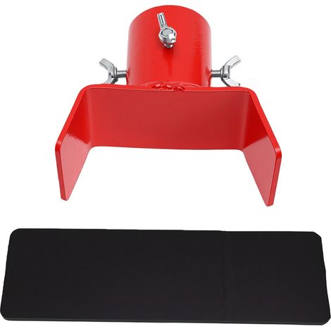 Adaptateur de cric hydraulique réglable 2T à 12T, support d'essieu en acier allié de 1/4 pouce pour camping-cars, camions et remorques avec tubes de 3 et 4 pouces. (1/5)