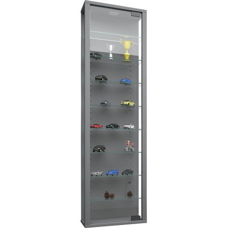 Gabinete de exhibición de pared Caja de exhibición colgante Stano Maxi 115x33x18 - VCM