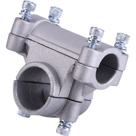 Débroussailleuse Poignée Support Tube Tondeuse Titulaire pour Pince Montage Support Accessoires Poignée Tuyau Tube 28Mm Clip Fixation Attaches (Support croisé (26, 19)) (1/5)