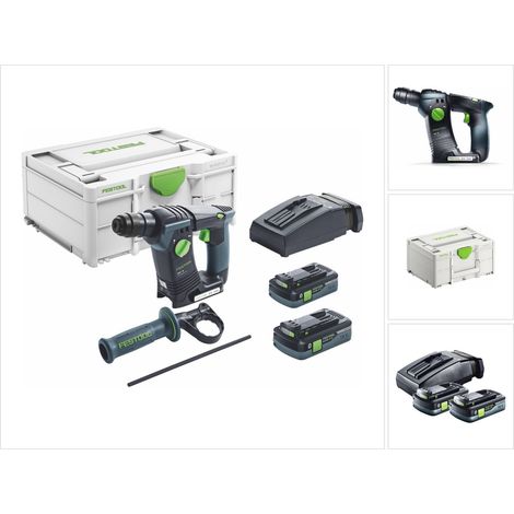 Festool – Perceuse-visseuse à percussion sans fil 18V 576513 – 2 batteries 4.0Ah – Force de frappe 1,8J – Moteur EC-TEC sans charbon (1/10)