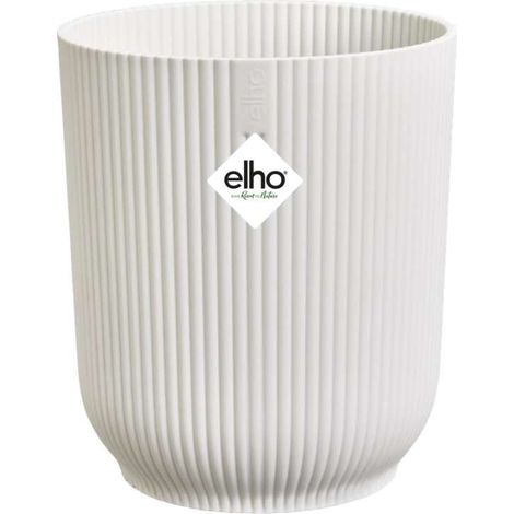Elho Vaso per Orchidee Vibes Fold 12,5cm Bianco - Design Moderno e Sostenibile