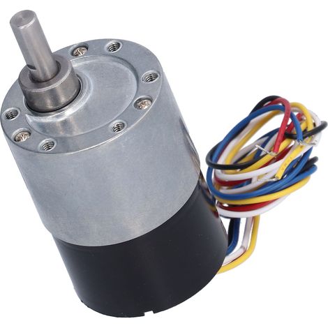 Moteur réducteur 24V DC JGB37‑3525 sans balais, couple élevé, silencieux et réversible, vitesse 200 tr/min pour applications industrielles