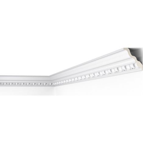 Corniche NMC Z14 ARSTYL Noel Marquet Moulure décorative Corniche de plafond design intemporel classique blanc 2 m (1/3)