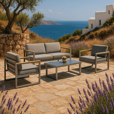 Gartenlounge Set Marbella 4-teilig (1/3)