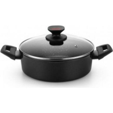 Cacerola Monix TITAN ROCK Ø 28 cm Negro Aluminio Forjado