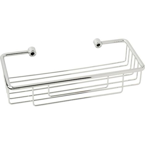 Rechteckiges Edelstahlkörbchen Maurer 27x11,7x6,4 cm.