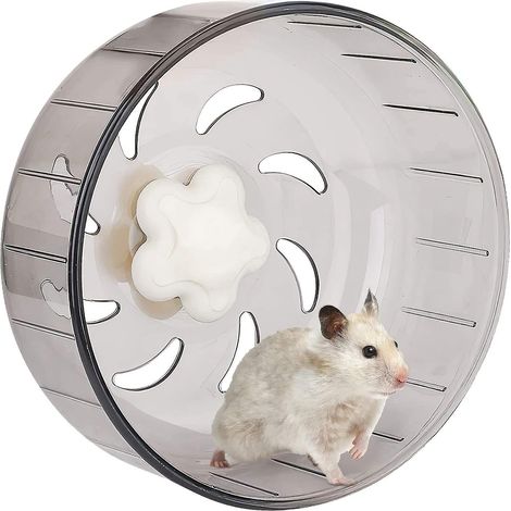 Extrem leises Laufrad für Hamster, aus Acryl-Kunststoff, ideal für Kleintiere wie Hamster und Meerschweinchen.