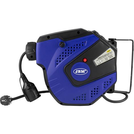 JBM 53526 AVVOLGICAVO ELETTRICO 12M - BLU