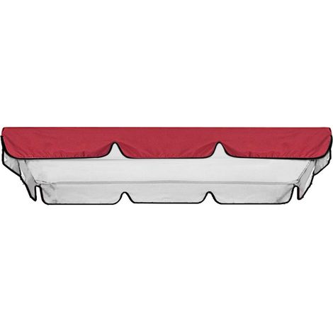 Housse De Protection Pour Balancelle - Polyester Argenté 190D Imperméable - Pour Balancelle 2 Places Et Chaise Suspendue - 142 x 120 x 18 cm (1/5)