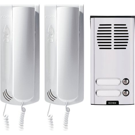 VIMAR – K62K0.02 Gegensprechanlage. Zweifamilien-Soundsystem 62K0+930G