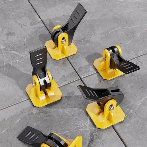 Lot de vingt niveleurs pour pose de carrelage systeme de calage pour sols et murs accessoires pour installation professionnelle (1/5)