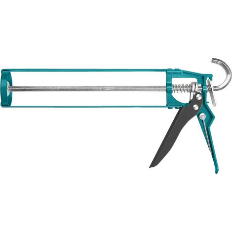 PISTOLA SILICONE MANUALE CARTUCCE ALLUMINIO 55mm TOTAL