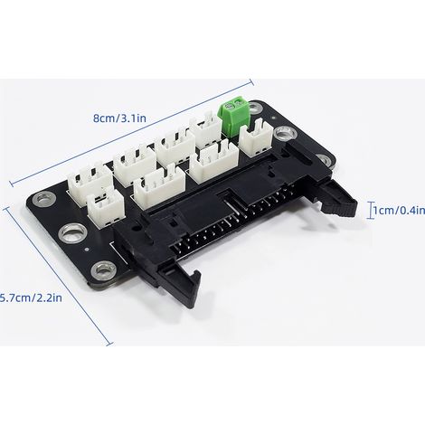 Adapterplatine für Chuangxingyuan 3D-Drucker + 82 cm langes 30-poliges Flachbandkabel, kompatibel mit der XY-2 Pro/X5SA-Serie (1/2)