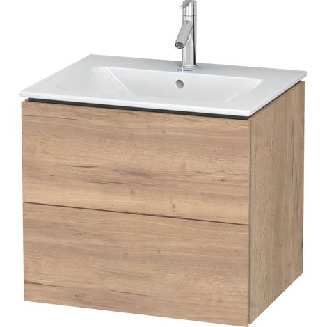 Duravit L-Cube bâti-support lavabo suspendu, 2 tiroirs, (1/3)
