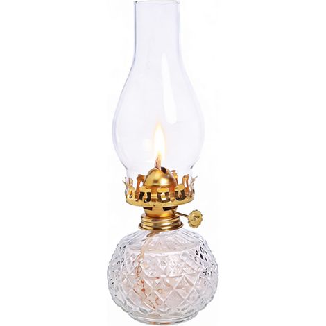 Lampe à pétrole tempête rétro - 26 cm (1/4)