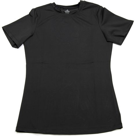 Oypla Coco Equestrian Black Ladies Short Sleeve Horse Riding T-Shirt - XS (1/4)