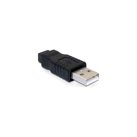 Adaptador USB 2.0 -A M mini USB B H