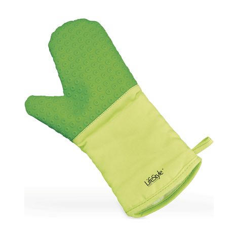 Guanto da cucina in silicone-tessuto 33x25cm 2964 lifestyl (1/2)
