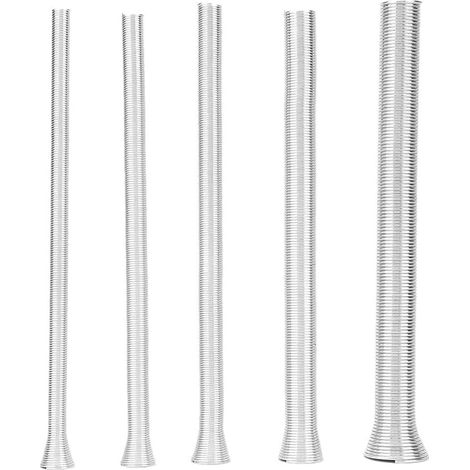 Flexible Air Duct for Kitchen Hood, 5 x 21 cm Spring Bending Air Conditioning 1/4 inch, 5/16 inch, 3/8 inch, 1/2 inch and 5/8 inch for Copper Aluminium and Thin Wall Steel Tubes (1/5)