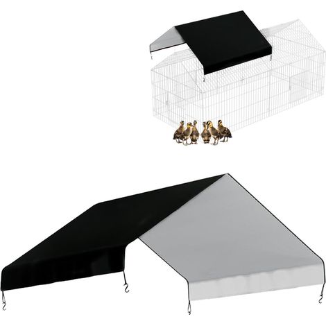 Insulated Chicken Coop Cover for Winter  Chicken Coop Cover - Chicken Coop Cover - Fence Cover for Chicken Cages, Waterproof, Chicken Coop Netting, Multi-purpose, Protect (1/5)
