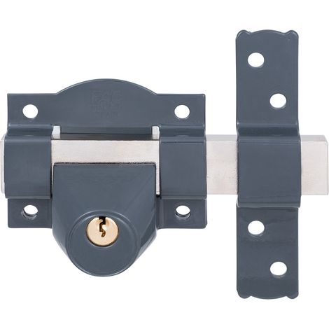 Serrure monopoint en applique 91C/80 – Sens de pose à gauche – Entraxe 38mm – Acier 2mm – Pour portes en bois – FAC (1/7)