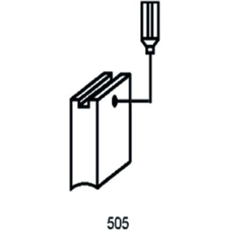 ESCOBILLAS PVC BOSCH 1607014172 - ASEIN