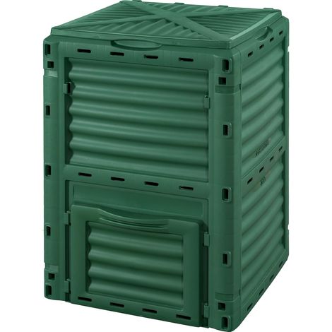 Compostiera da Giardino Foglie in Plastica Bio Compost Bidone Compostaggio Eco (1/6)