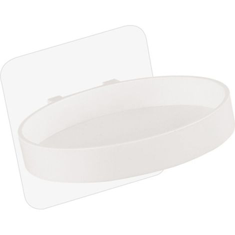 Dispensador de jabón de pared, soporte para botellas - Blanco