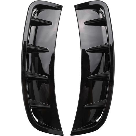 Enjoliveurs décoratifs noirs pour ouïes latérales d'aération des roues avant Mercedes-Benz Classe A W177 A200 A250 A22 (1/5)