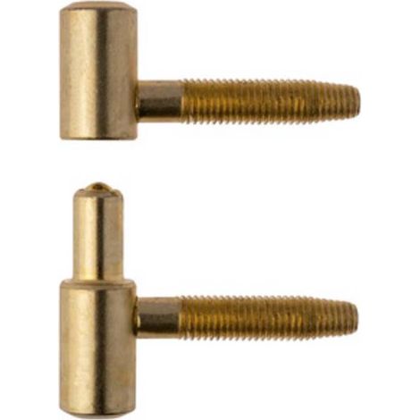 75 x CERNIERA ANUBA ACCIAIO OTTONATO D 14 MM