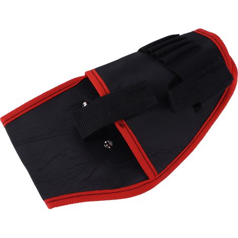 12V Bohrmaschinen-Multifunktions-Gürteltasche aus Polyester mit Gürtel, TZ-191, roter Rand (1/5)