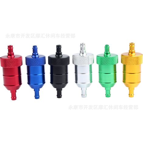 Accessoires pour moto tout-terrain : amortisseur de fourche avant inversé de 710 mm de long, longueur 45/48 mm, avec suspension de direction - Rouge (1/5)