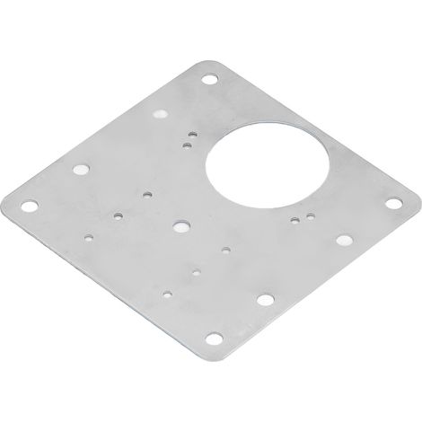 Kit d'accessoires d'entretien pour meubles comprenant une plaque de réparation de charnière en acier inoxydable et une vis. (1/5)