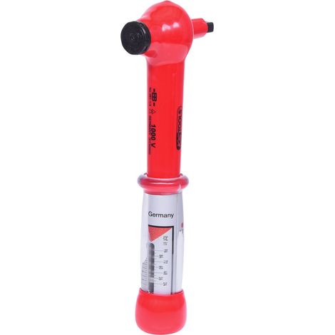 KS  TOOLS  1/4"  Mini  llave  dinamométrica  con  aislamiento  protector  y  cabeza  de  carraca  reversible  2  -  10  Nm  -  117.1400 (1/5)