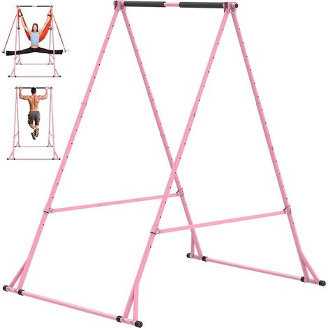 Power Tower Freestanding Pull Up Bar Adjustable Hanging Chair Stand Power Rack for Yoga Hammock Home Gym Bodybuilding Capacity 250kg (1/5)