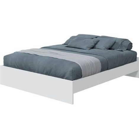 KIT LETTO MATRIMONIALE ETHNA BIANCO ARTIK S/RETE