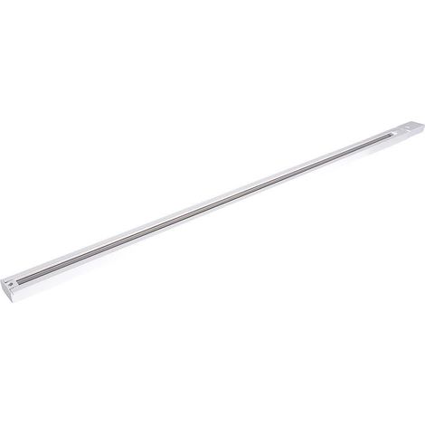 Litecraft 1 Metre Track Single Circuit Mains Ceiling Light Fitting – White