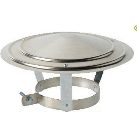 Burgerhout capot de pluie galvanisé 144 150mm