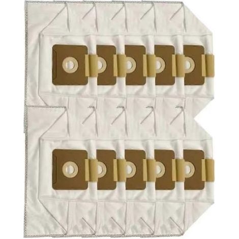 Sacs à poussière pour aspirateurs Kärcher VC2 – pièces détachées – sacs à poussière en polaire – lot de 10 (1/5)